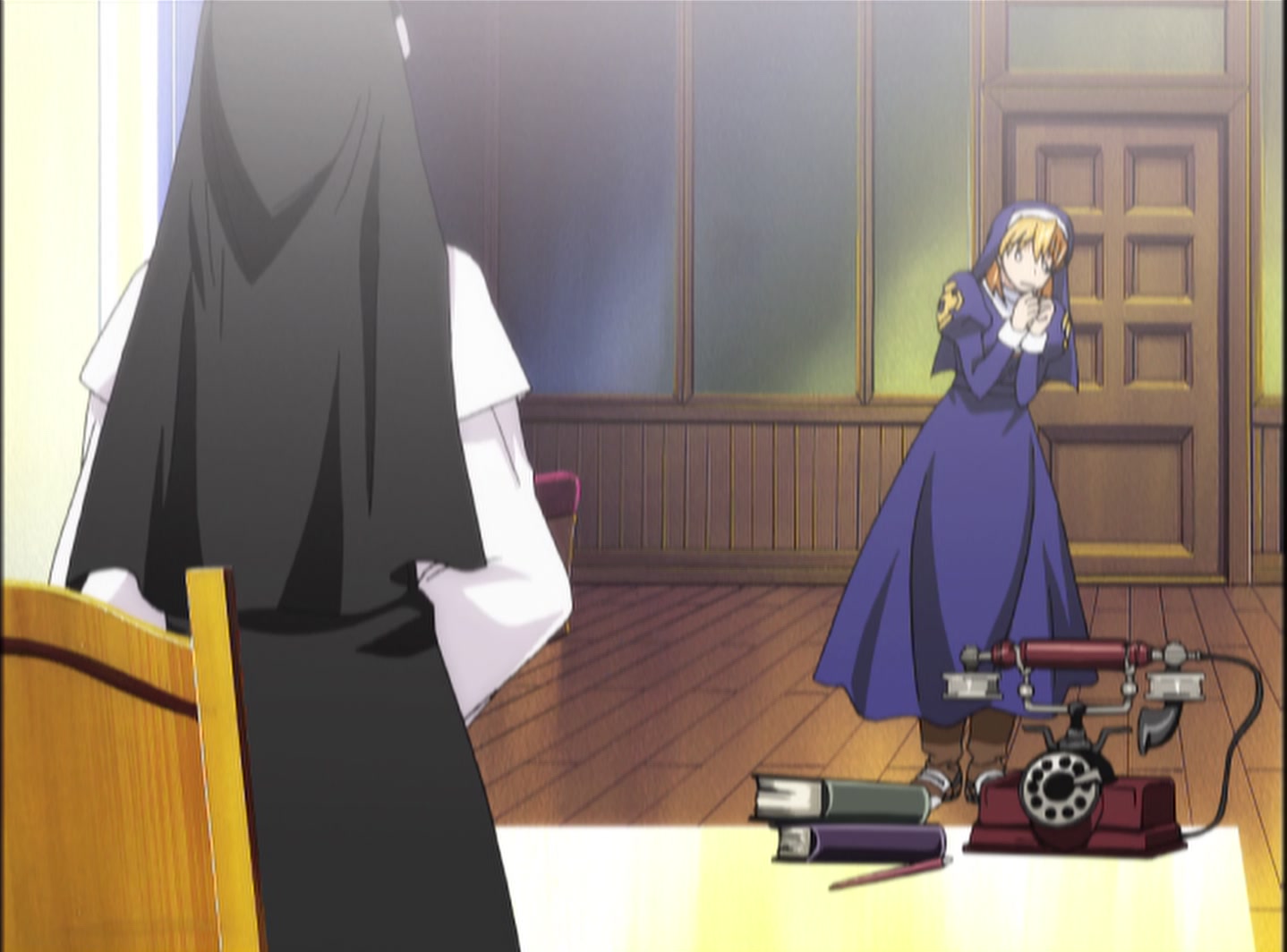 Chrono Crusade — Ep 1: Sister Rosette @ 09:22