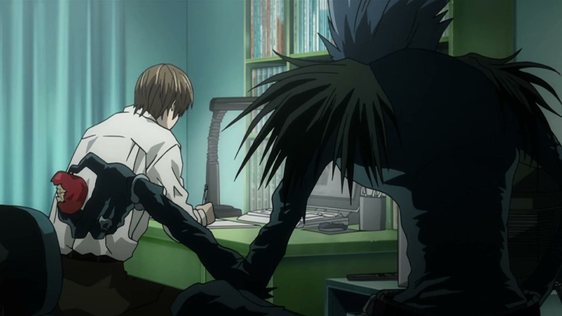 Death Note Ep 2: Confrontation @ 00:03:46