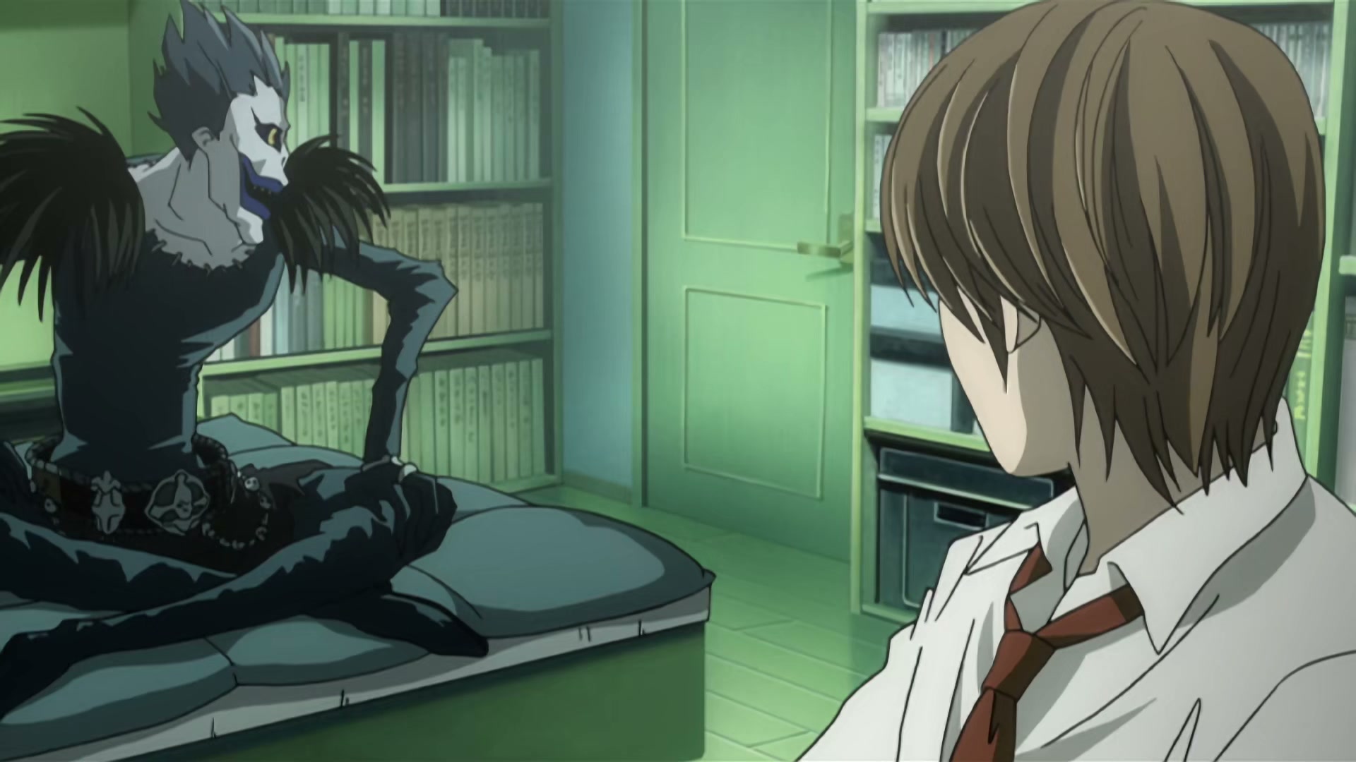 Death Note Ep 2: Confrontation @ 00:04:21