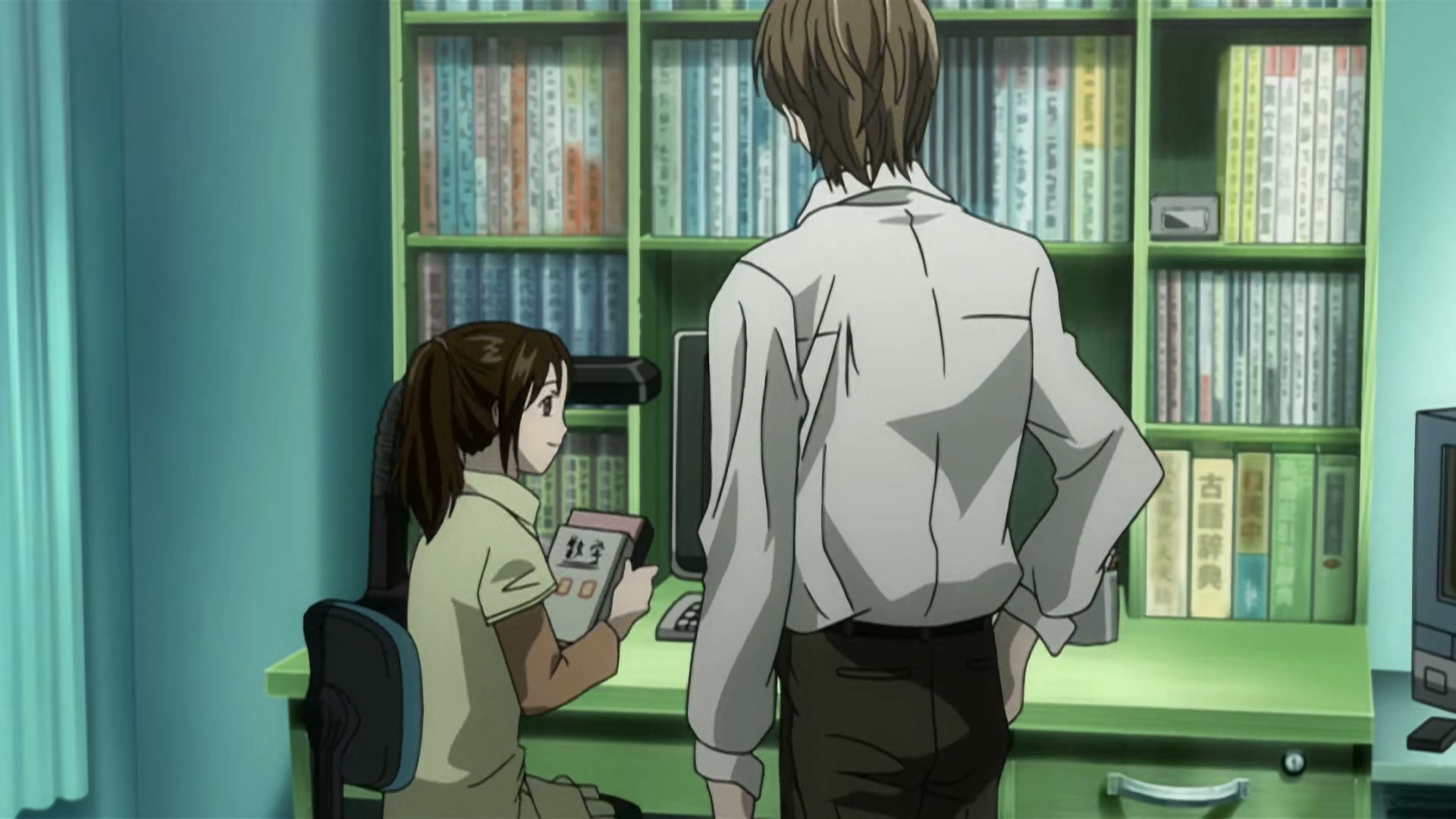 Death Note Ep 2: Confrontation @ 00:05:01