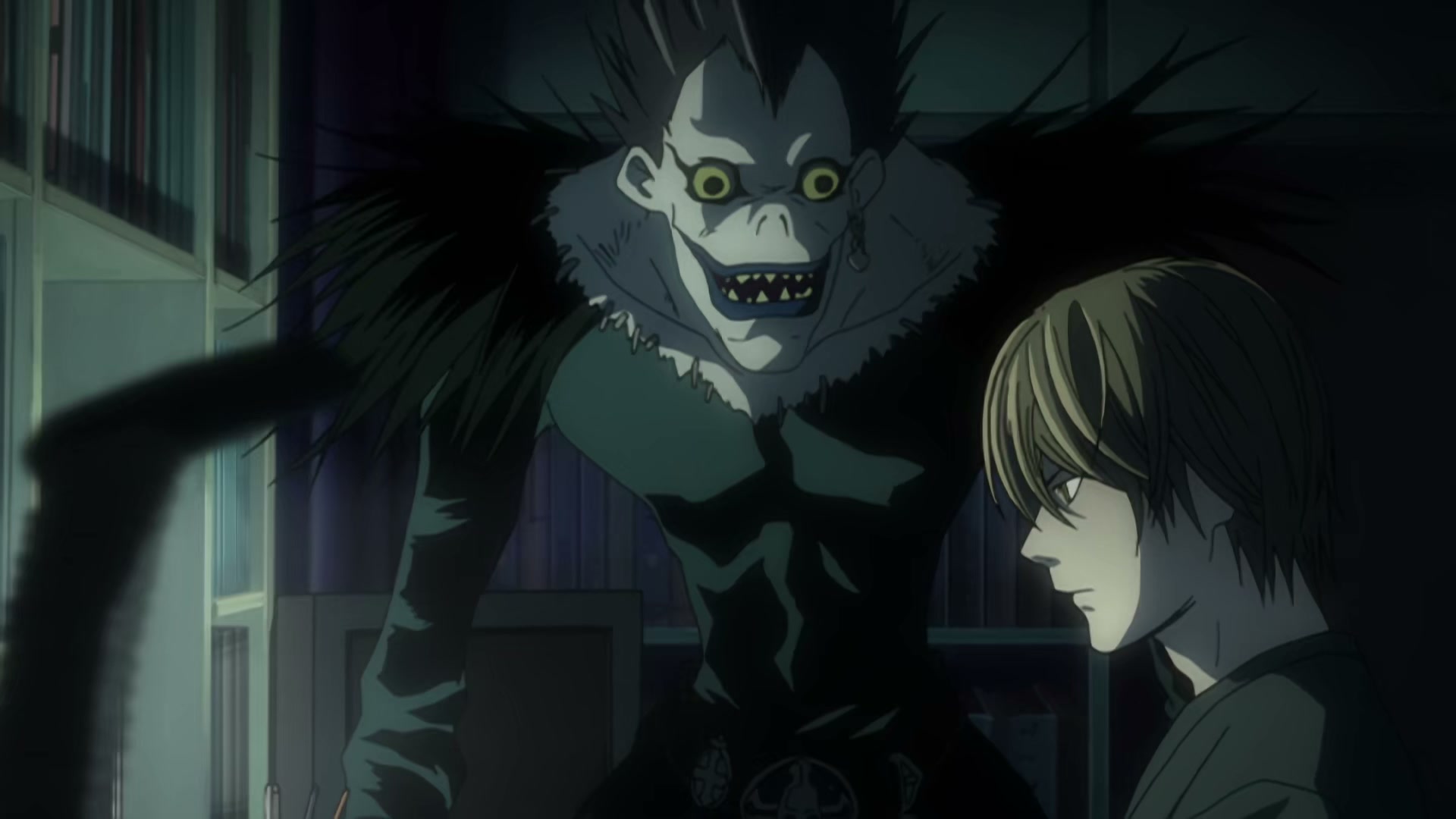 Death Note Ep 4: Pursuit @ 00:07:23