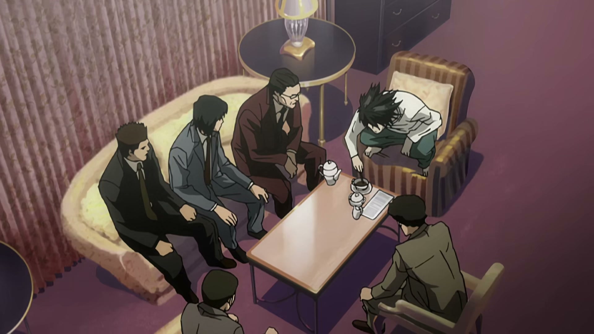 Death Note Ep 6: Unraveling @ 00:04:01