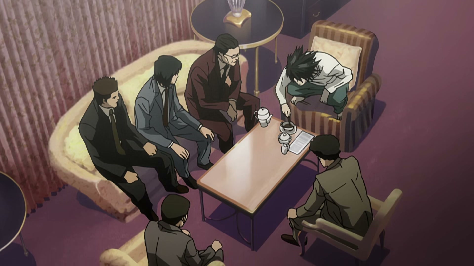 Death Note Ep 6: Unraveling @ 00:04:07