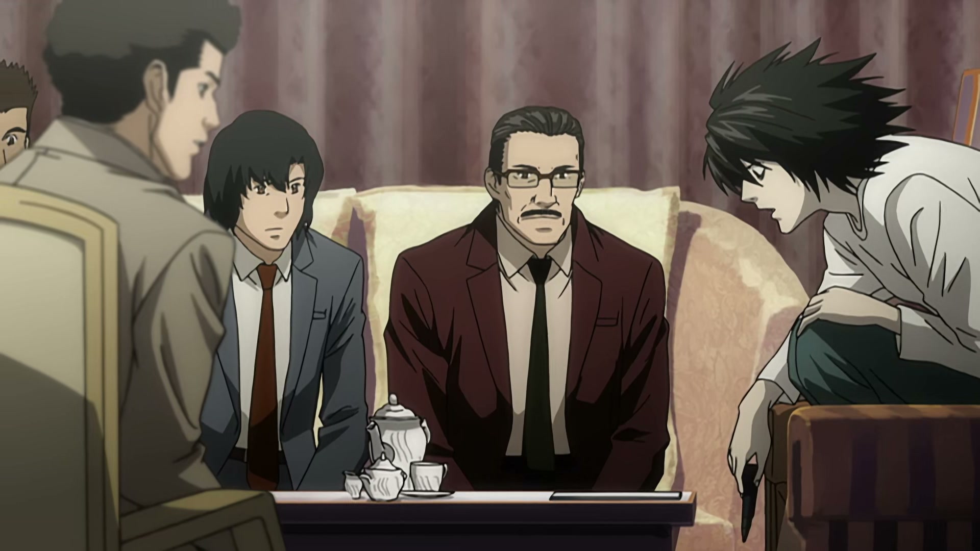 Death Note Ep 6: Unraveling @ 00:08:18