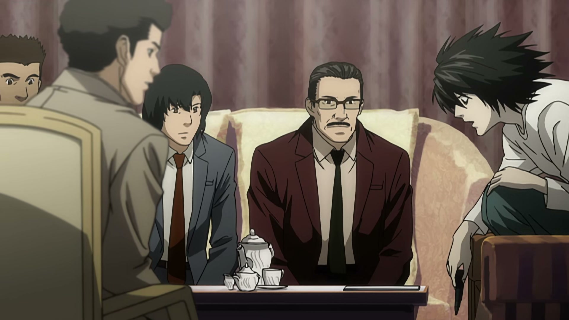 Death Note Ep 6: Unraveling @ 00:08:21