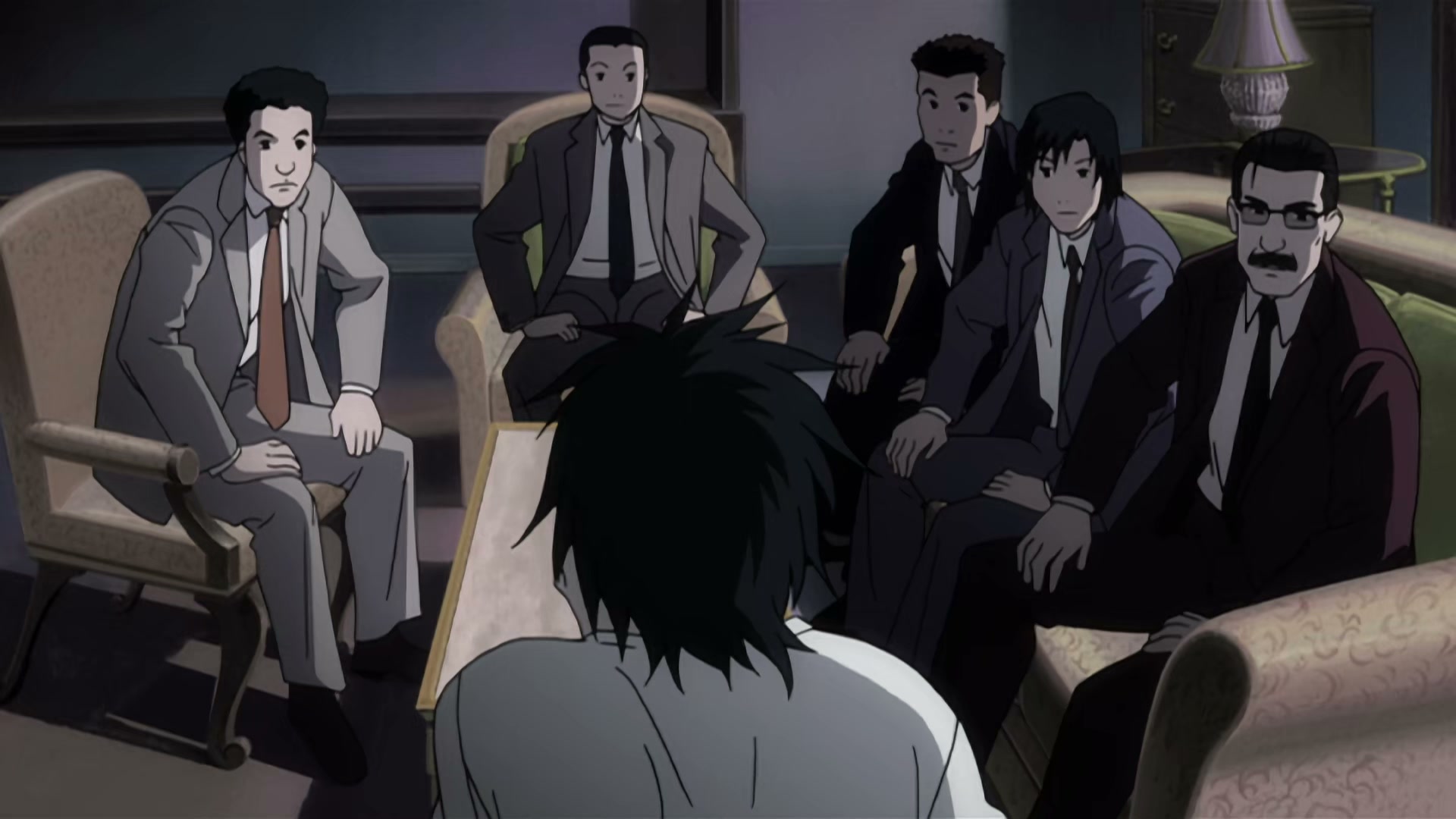 Death Note Ep 7: Overcast @ 00:03:35