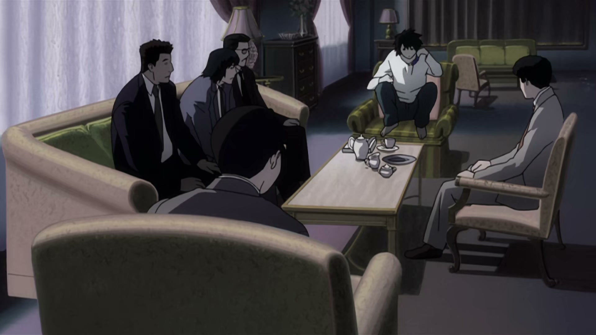 Death Note Ep 7: Overcast @ 00:03:44
