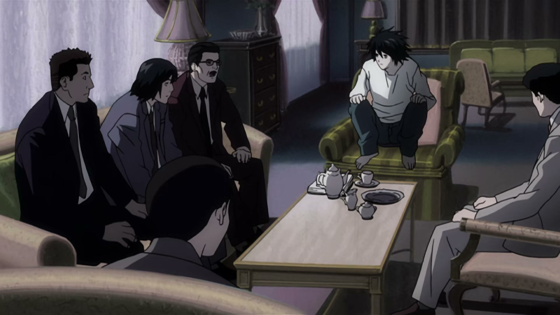 Death Note Ep 7: Overcast @ 00:15:11
