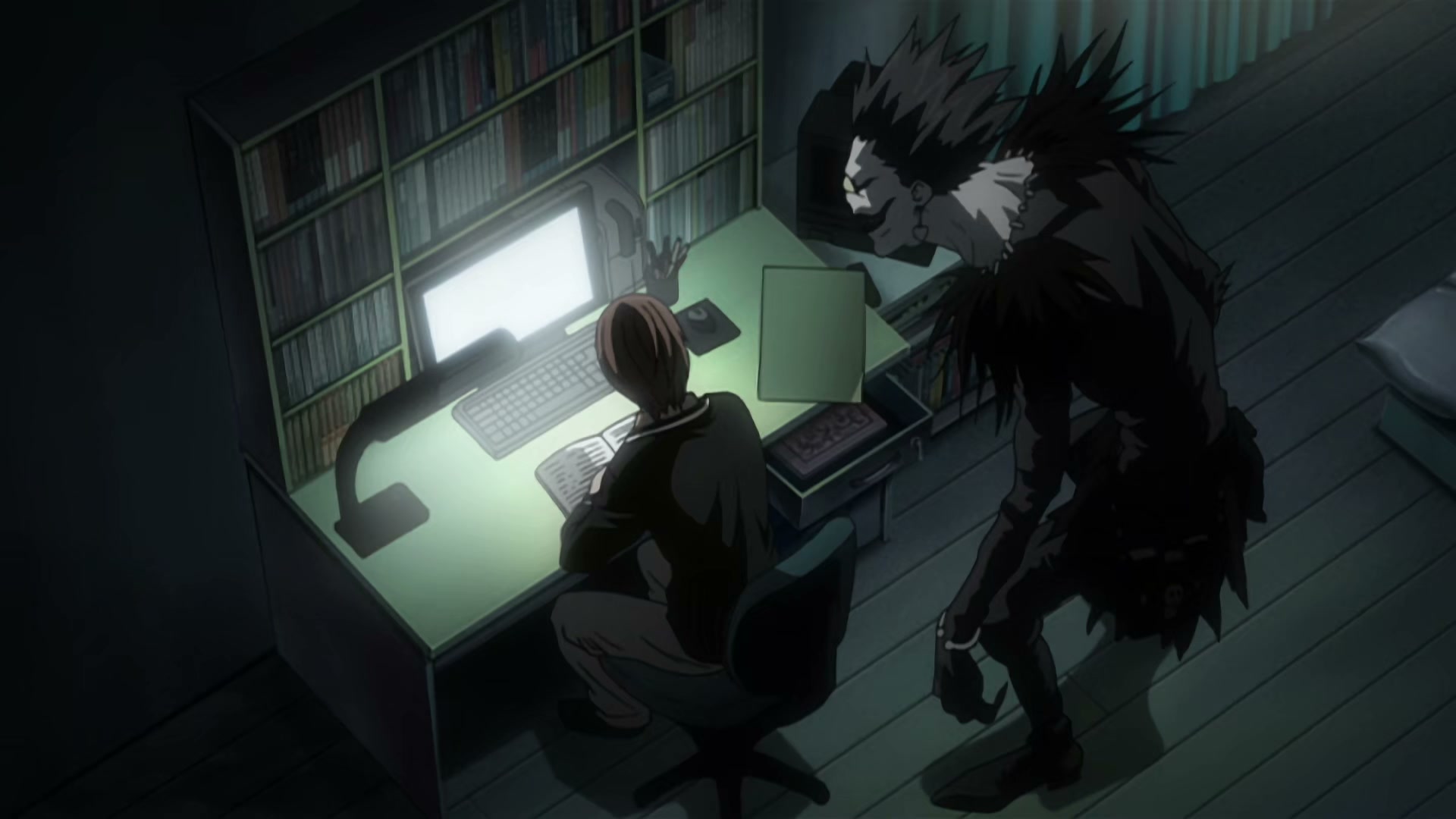 Death Note Ep 8: Glare @ 00:03:49