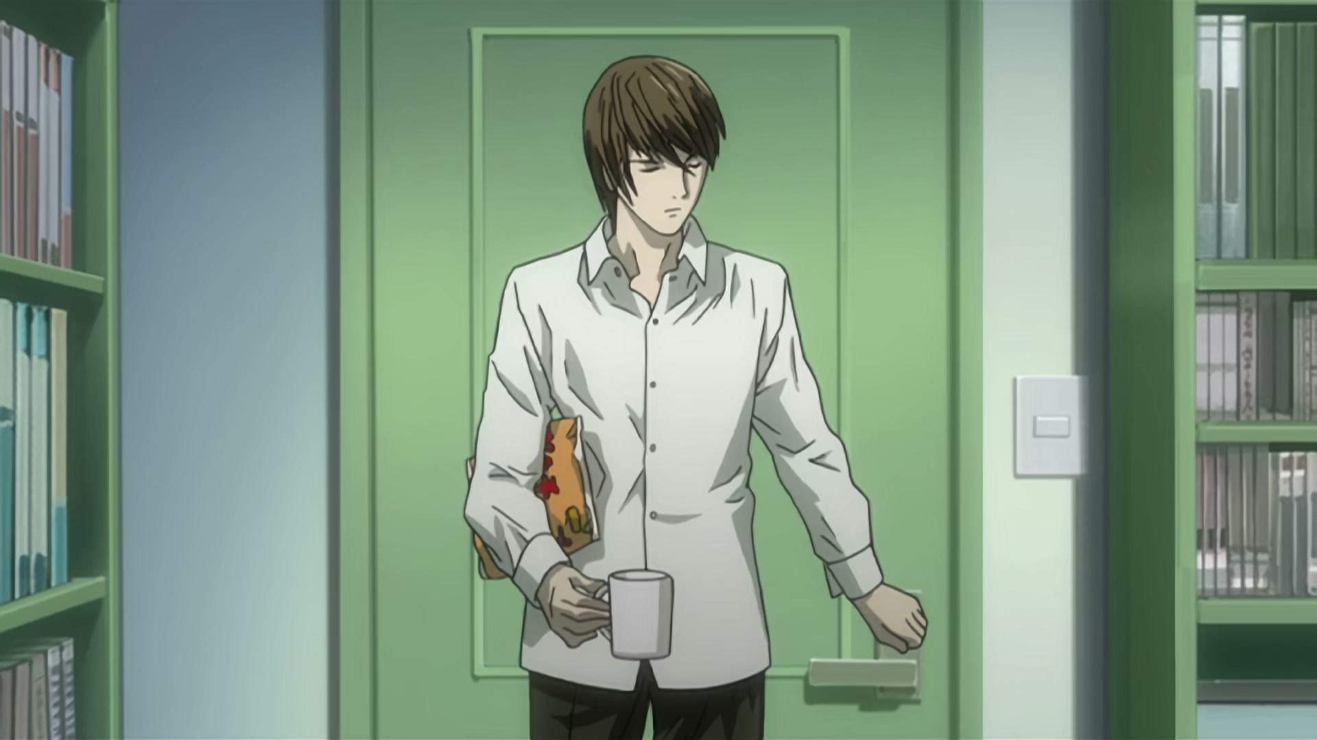 Death Note Ep 8: Glare @ 00:16:28