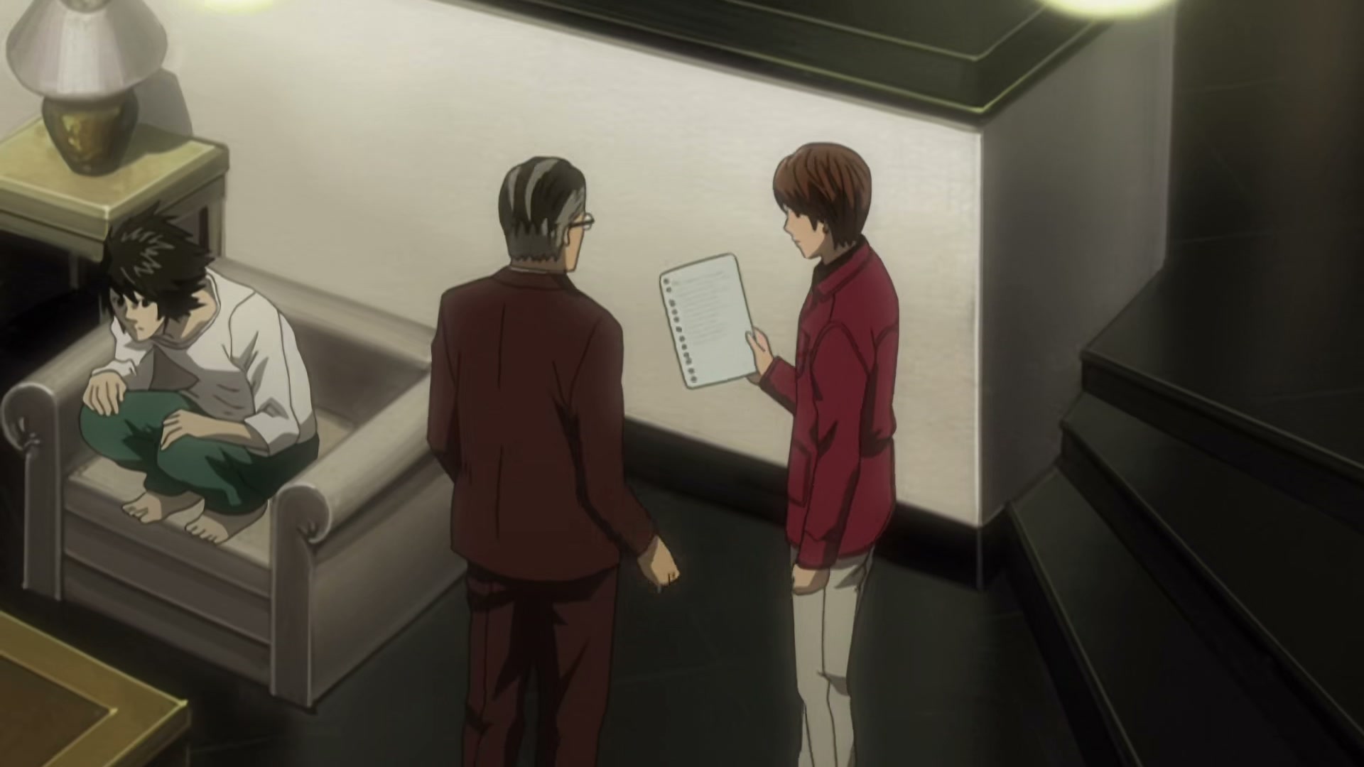 Death Note Ep 13: Confession @ 00:01:57
