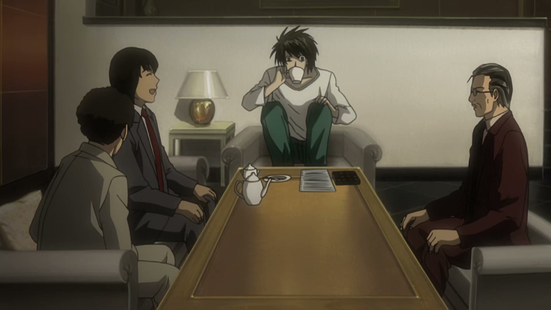 Death Note Ep 13: Confession @ 00:06:06