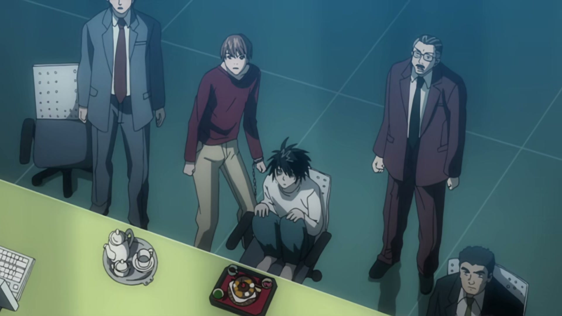 Death Note Ep 20: Matsuda @ 00:03:56