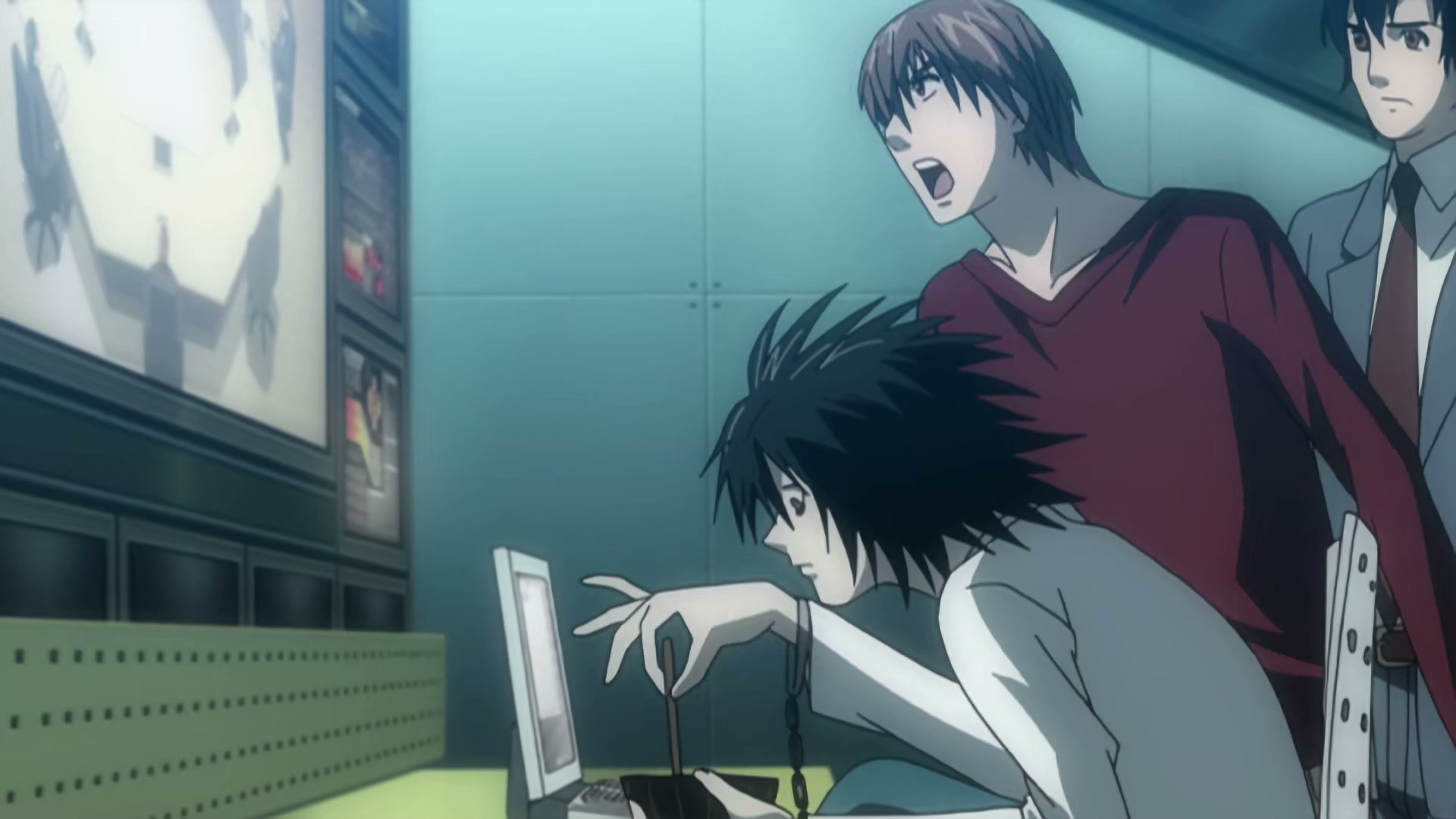 Death Note Ep 20: Matsuda @ 00:04:34