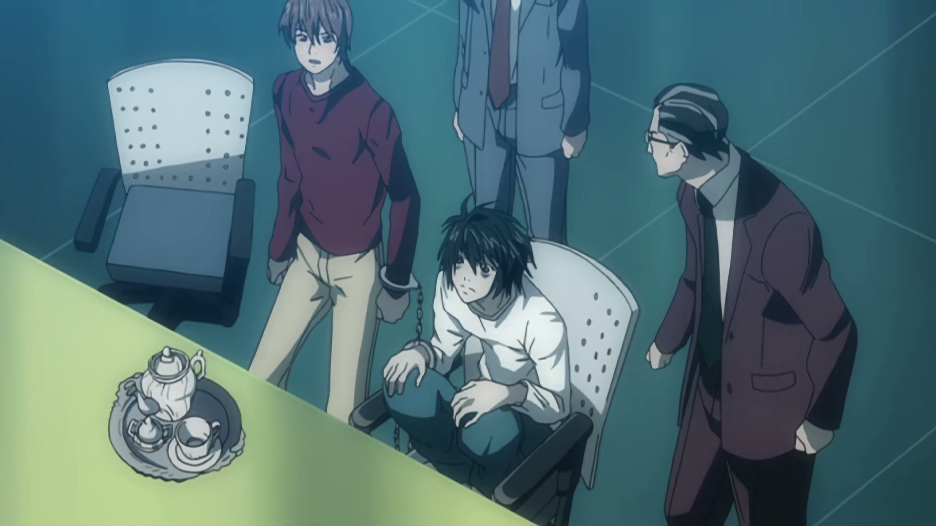 Death Note Ep 20: Matsuda @ 00:05:52