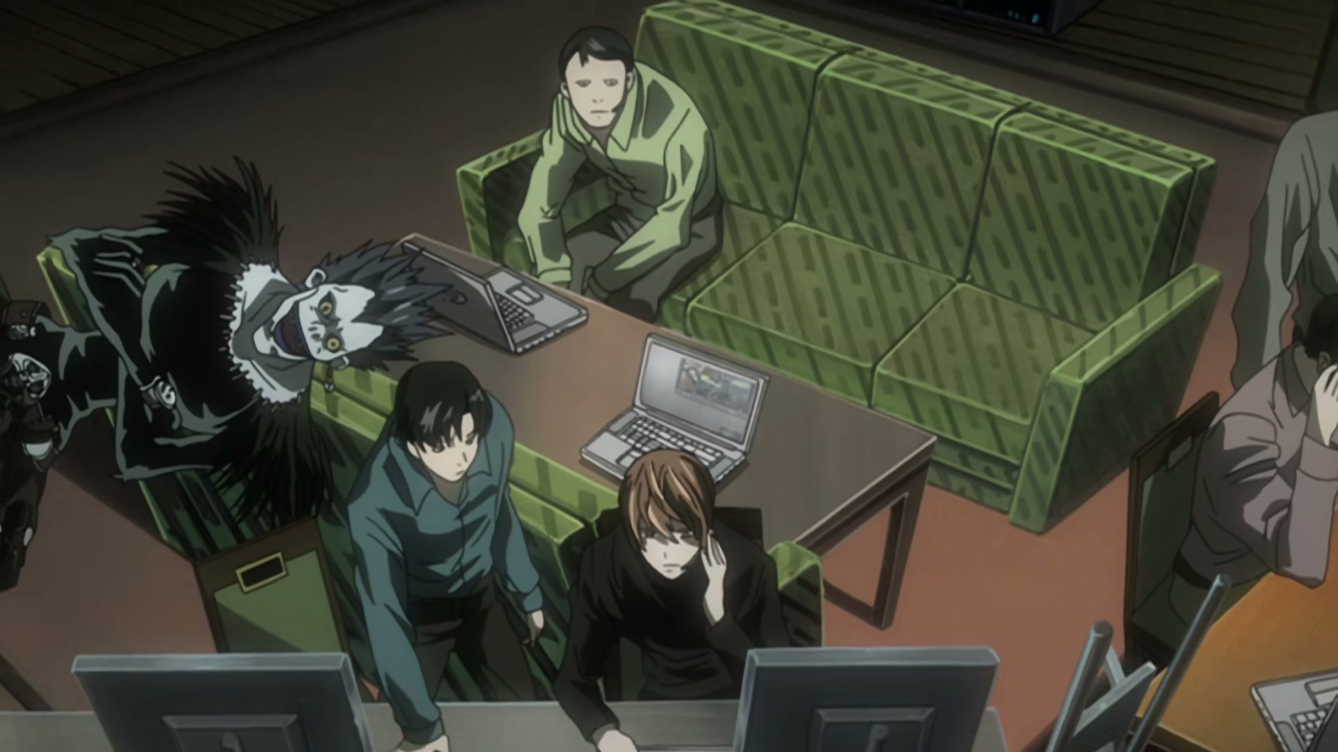 Death Note Ep 31: Transfer @ 00:03:29