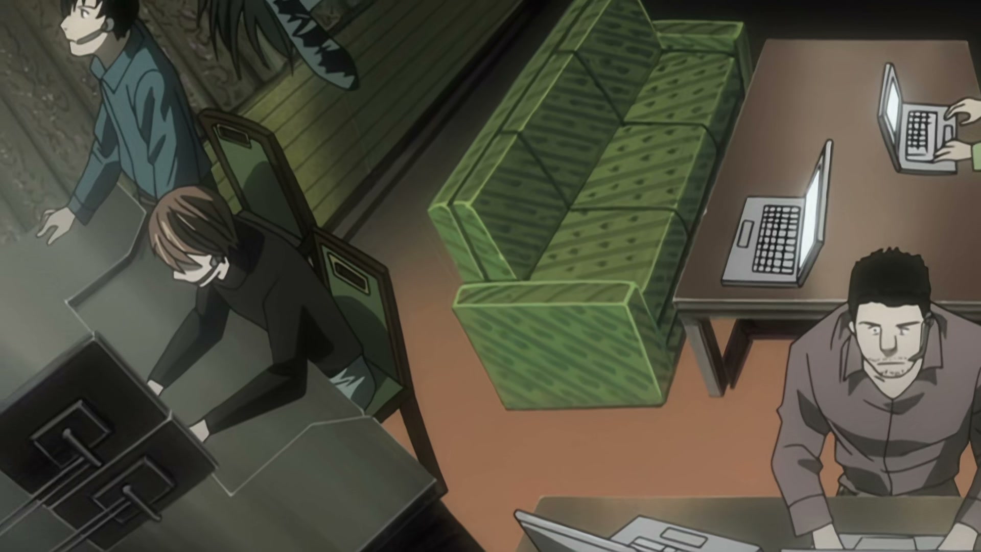 Death Note Ep 31: Transfer @ 00:06:28