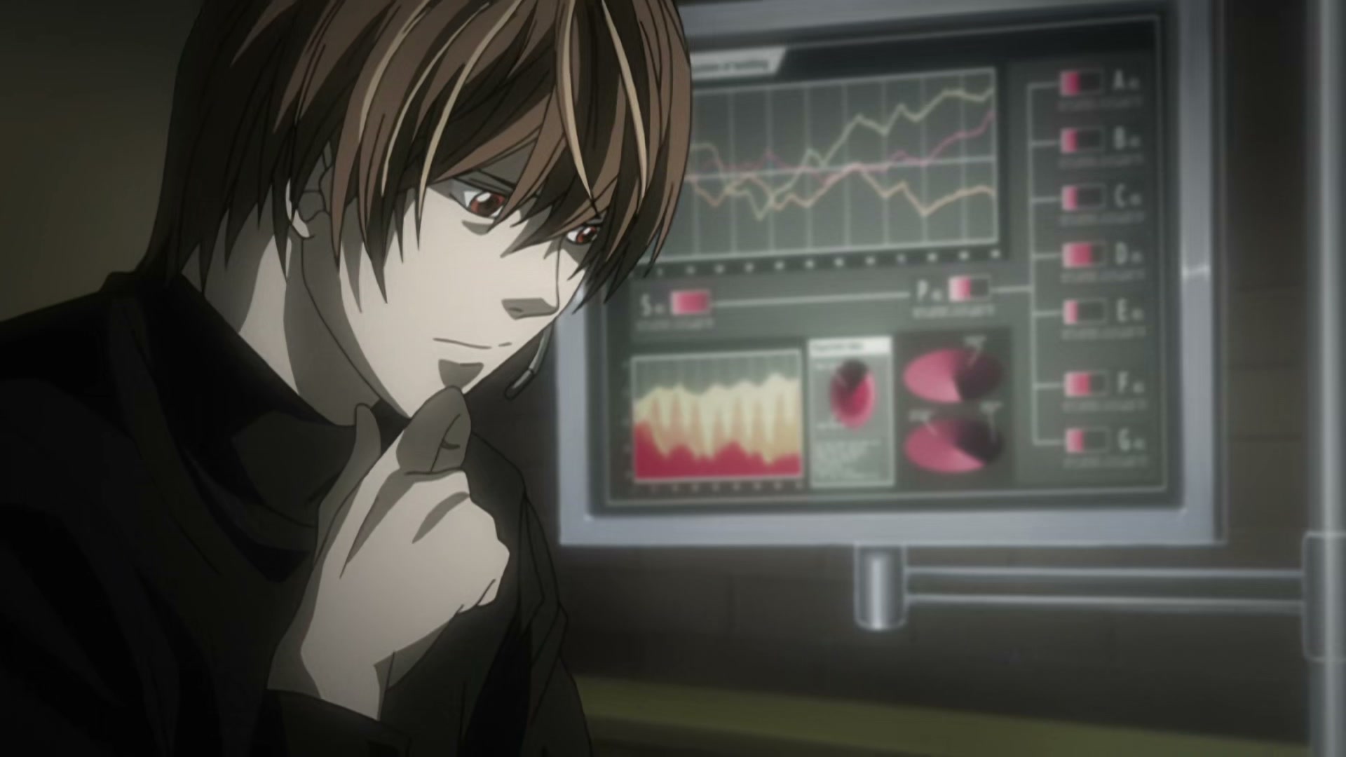 Death Note Ep 31: Transfer @ 00:07:37