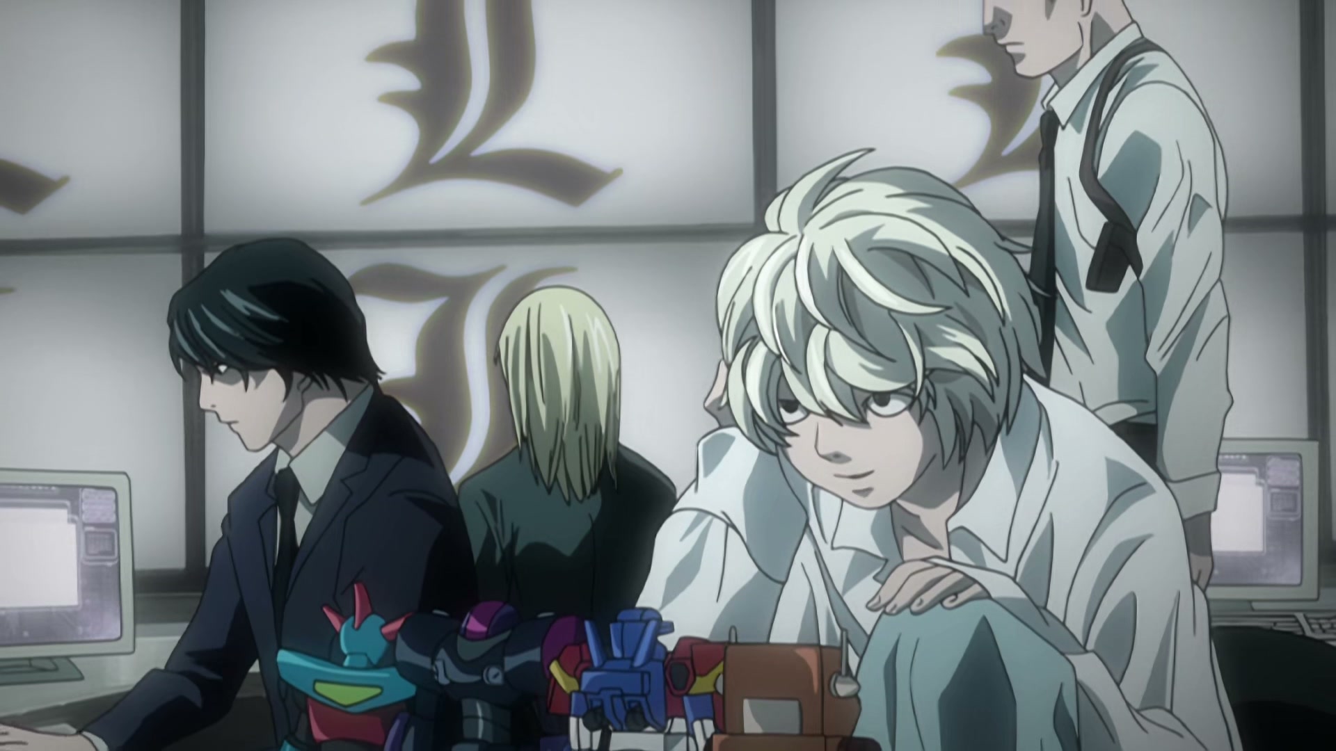 Death Note Ep 31: Transfer @ 00:08:03