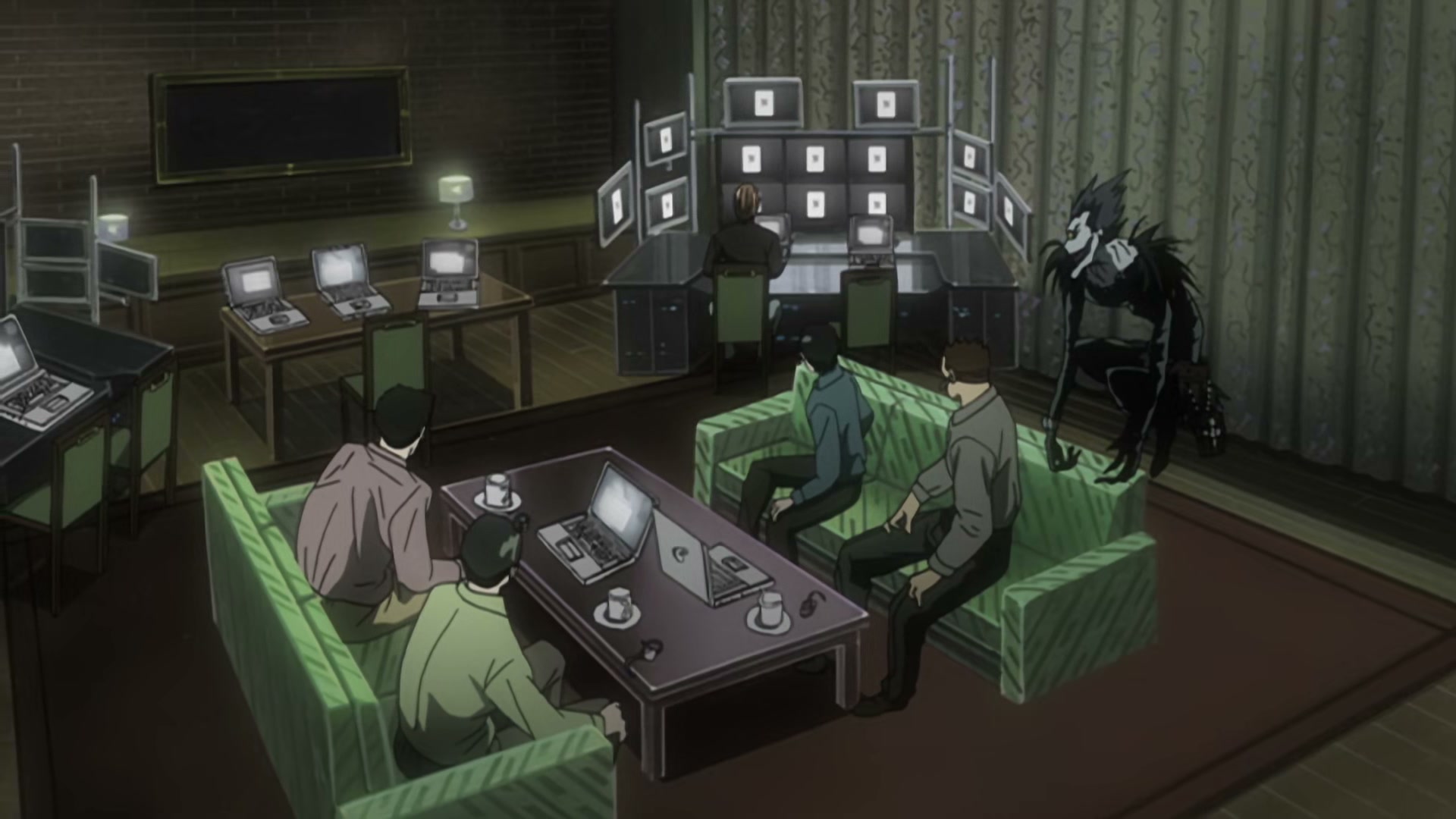 Death Note Ep 31: Transfer @ 00:08:09
