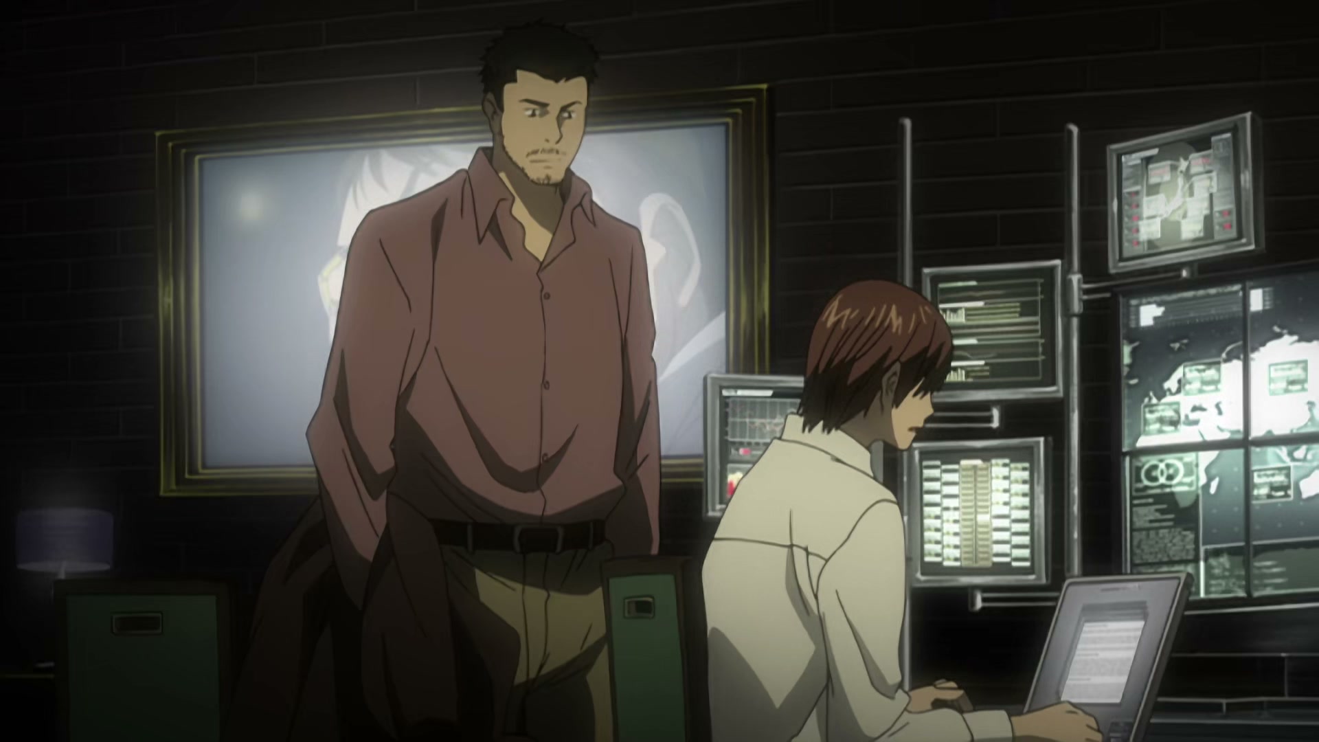 Death Note Ep 31: Transfer @ 00:18:38