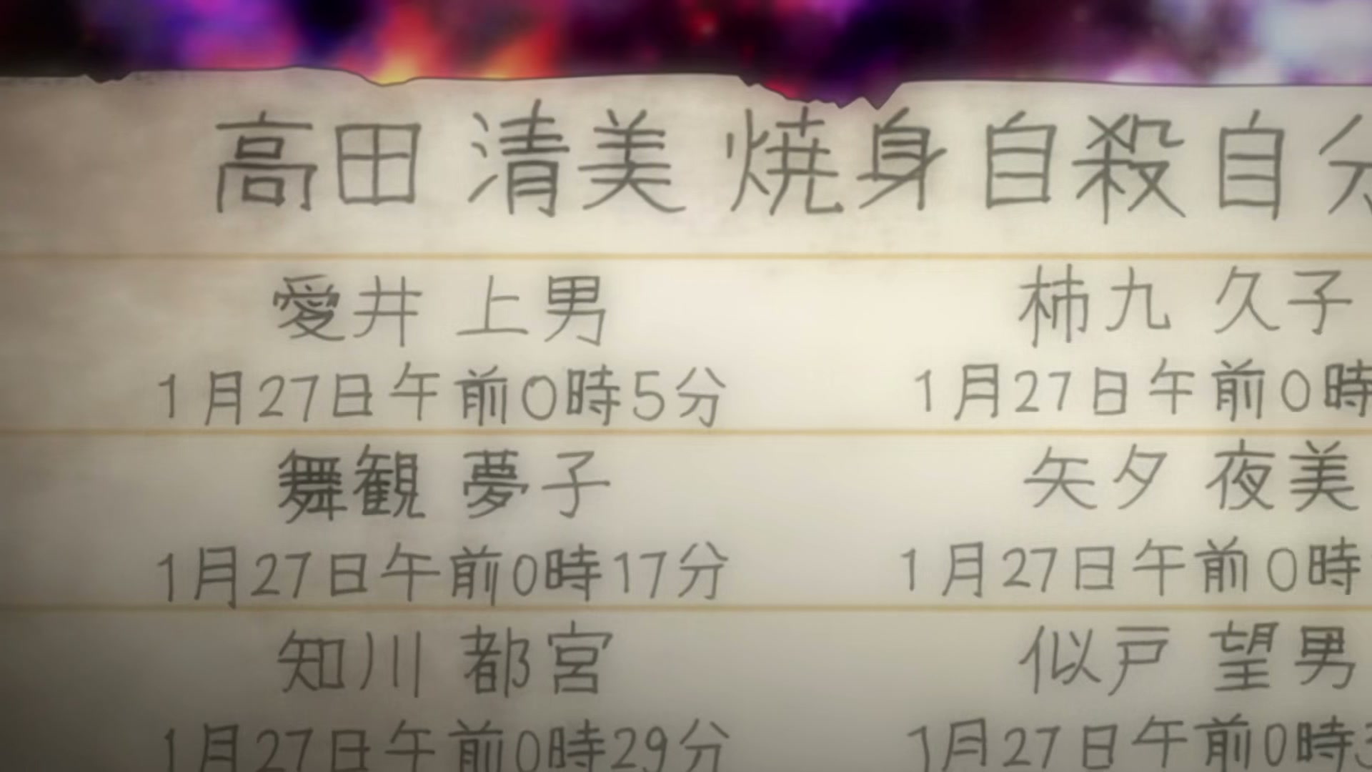 Death Note Ep 37: New World @ 00:07:02