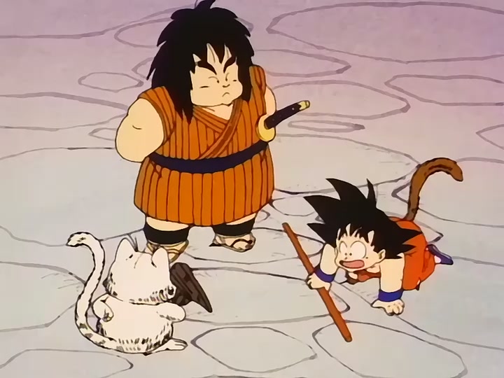 Dragon Ball Ep 124: Temple Above the Clouds @ 00:01:47