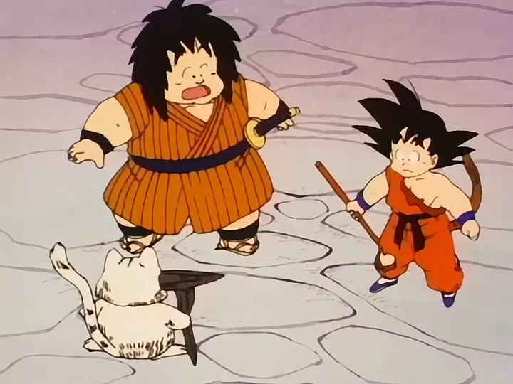 Dragon Ball Ep 124: Temple Above the Clouds @ 00:01:49