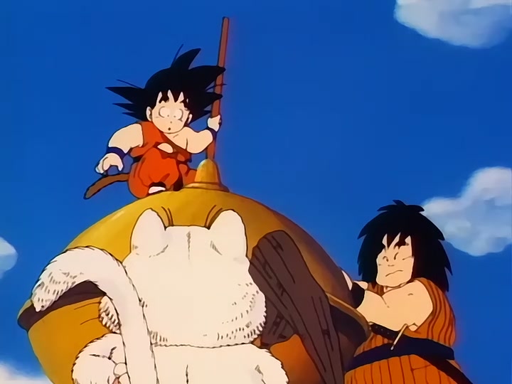 Dragon Ball Ep 124: Temple Above the Clouds @ 00:03:57