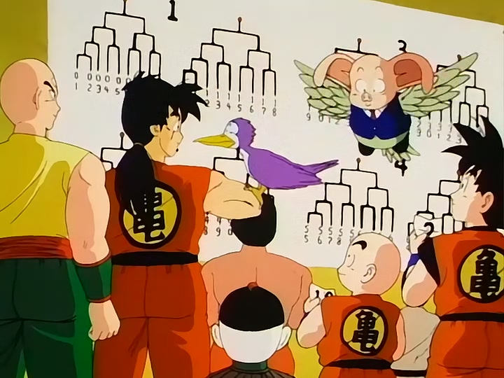 Dragon Ball Ep 134: Preliminary Peril @ 00:08:41
