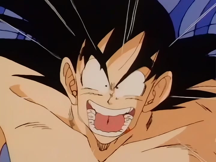 Dragon Ball Ep 147: Goku Hangs On @ 00:01:41
