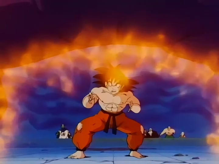 Dragon Ball Ep 147: Goku Hangs On @ 00:02:32