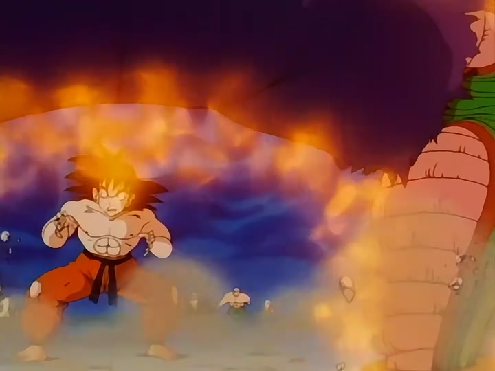 Dragon Ball Ep 147: Goku Hangs On @ 00:02:38