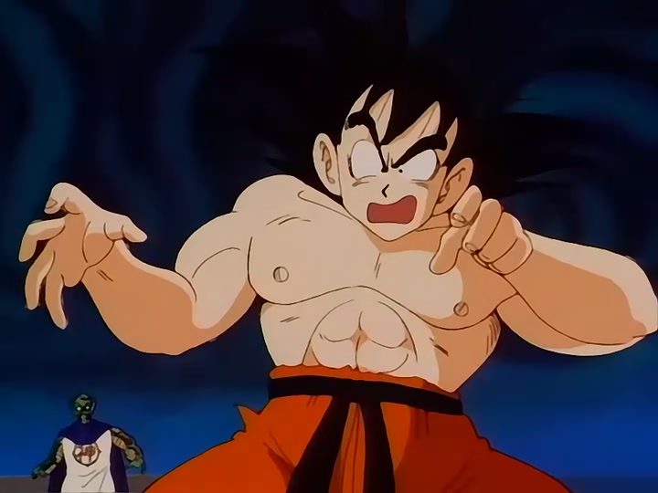Dragon Ball Ep 147: Goku Hangs On @ 00:03:43