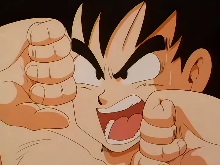 Dragon Ball Ep 147: Goku Hangs On @ 00:03:57