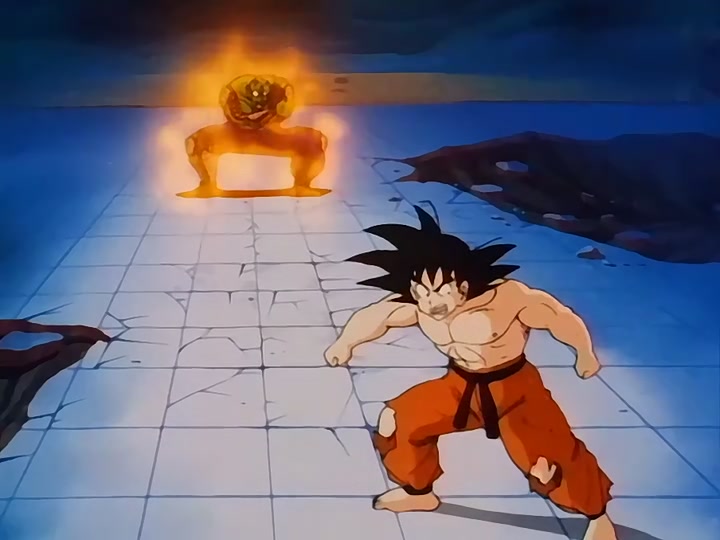 Dragon Ball Ep 147: Goku Hangs On @ 00:04:28
