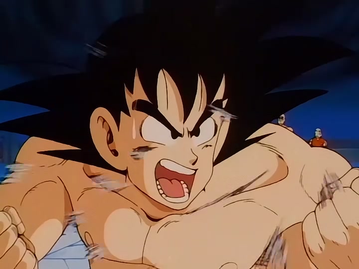 Dragon Ball Ep 147: Goku Hangs On @ 00:04:34