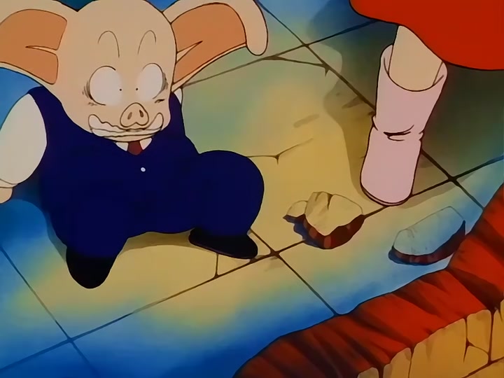 Dragon Ball Ep 147: Goku Hangs On @ 00:04:43