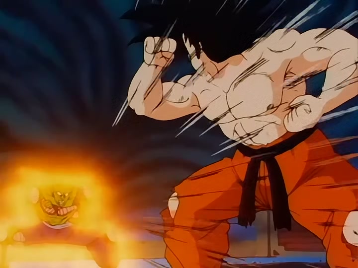 Dragon Ball Ep 147: Goku Hangs On @ 00:05:03