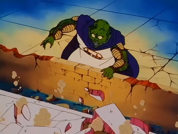 Dragon Ball Ep 147: Goku Hangs On @ 00:05:08