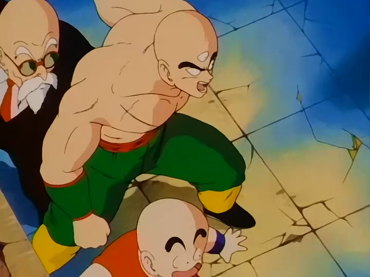 Dragon Ball Ep 147: Goku Hangs On @ 00:05:37