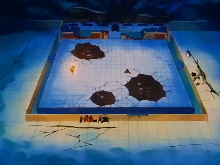 Dragon Ball Ep 147: Goku Hangs On @ 00:05:42
