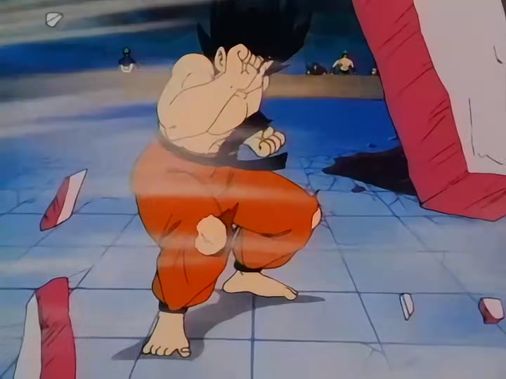 Dragon Ball Ep 147: Goku Hangs On @ 00:05:48