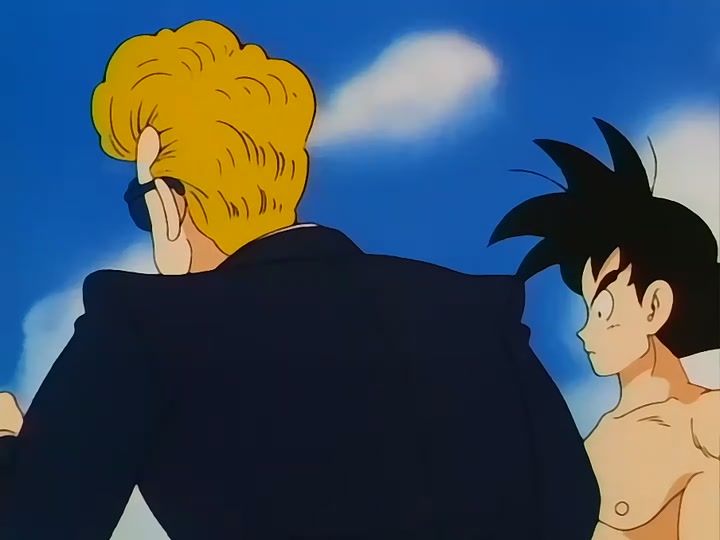 Dragon Ball Ep 147: Goku Hangs On @ 00:15:50