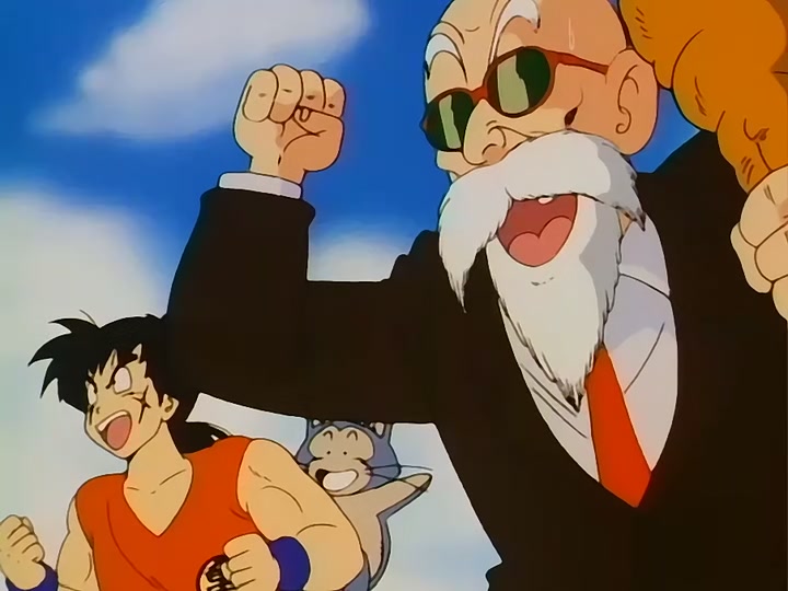 Dragon Ball Ep 147: Goku Hangs On @ 00:16:04