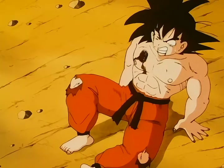 Dragon Ball Ep 147: Goku Hangs On @ 00:16:50