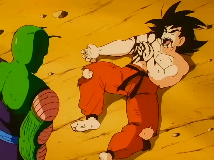 Dragon Ball Ep 147: Goku Hangs On @ 00:17:30
