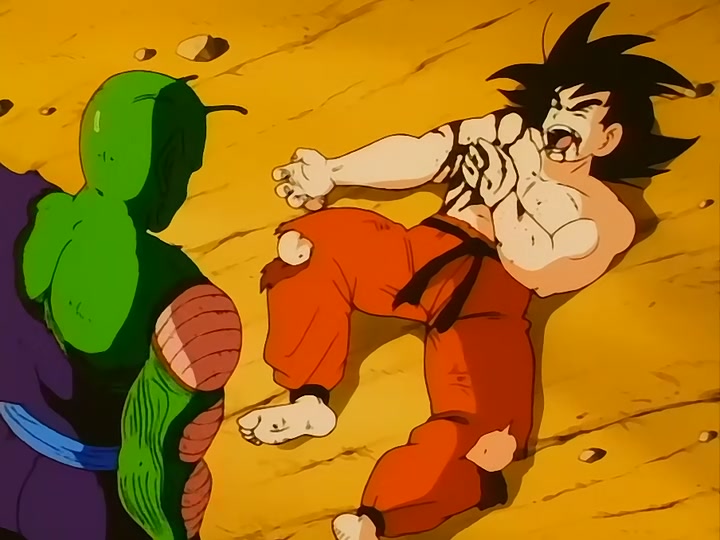 Dragon Ball Ep 147: Goku Hangs On @ 00:17:32