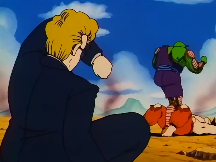 Dragon Ball Ep 147: Goku Hangs On @ 00:18:38