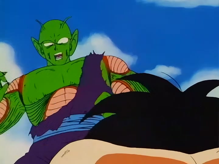 Dragon Ball Ep 147: Goku Hangs On @ 00:19:26